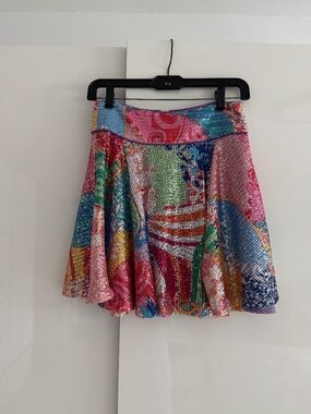 CeliaB Sequin Mini Skirt
